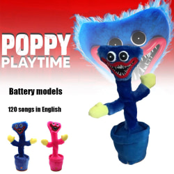 Poppy Playtime Dancing Cactus Toy BLÅ