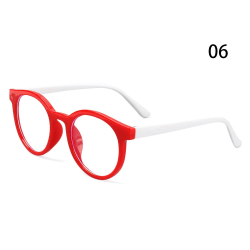 Barnglasögon runda glasögon ultralätt båge 06