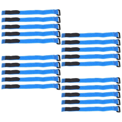 20 stk Tie-down stropper Antiskridkabel SKY BLUE