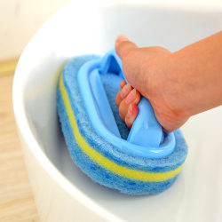 Rengjøringsbørste håndholdt svamprensemiddel for badekar