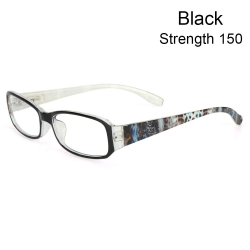 Lesebriller Anti-Blue Light Eyeglasses BLACK STRENGTH 150