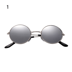 1 st Barnsolglasögon Runda solglasögon Retro 1