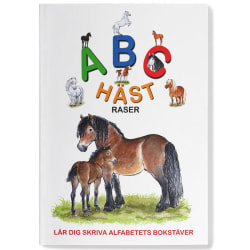 Skrivbok - ABC Hästraser