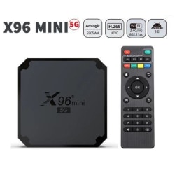 4K Full HD Mediaspelare x96 Mini 5G - KODI, WiFi TV Box IPTV