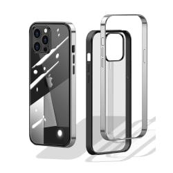 Phonet iPhone 13 Pro Mobilskal Transparent - Silver Ram