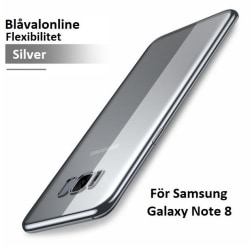 Skal till Samsung Galaxy Note 8 Flexibilitet Silver Rosa