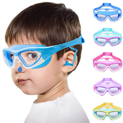 Simglasögon för barn lämplig för 3-12 års poolglasögon blue