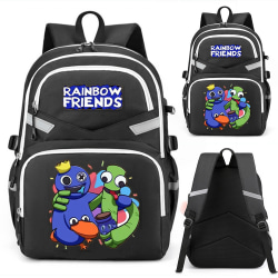 Kids Rainbow Friends Ryggsäckar Stor kapacitet printed väska