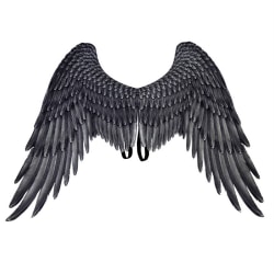 Cosplay Wing älskarinna Evil Angel Wings Halloween Kostymer Rekvisita Black