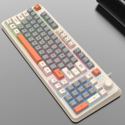 K82 Gaming Gaming Keyboard Gløder Kablet USB Stasjonær PC/notebook A1