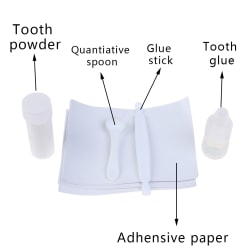 8ml Protesadhesiv Liquid Temporary Tooth Cosmetic Repair Kit