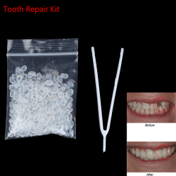 10g tandproteslim tillfälliga tand kosmetiska reparationssats tänder