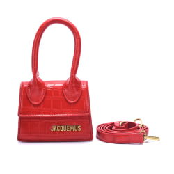 Jacouemus Brand Damväska Läder Designer Crossbody Small Bags Red