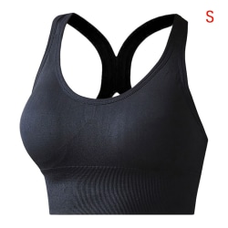 Sports Bra Women Underwear Women's Shapers Bra Anti-sweat Breat Black S