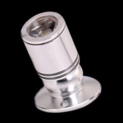 1W Mini Spotlight LED Taklampa Infälld Downlight Silver Warm White