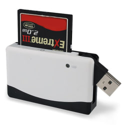 SSK All-in-1 USB 2.0-kortläsare stöder SD Micro-SD MS CF Car
