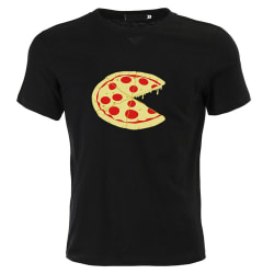 Par Pizza Print T-shirt, alla hjärtans dag presenter 3XL