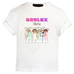 Roblox T-shirt med söt tryck för barn för barnpresent 150