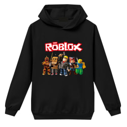 Roblox Hoodie för barn Ytterkläder Pullover Sweatshirt black 140