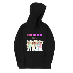 Roblox hoodie med tryck för barn, skolpresent