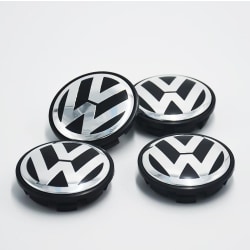 4st VW-logotyp 56 mm cap Fälgemblem Fälgmärke
