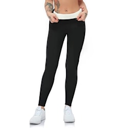 Leggings för kvinnor med vintervarmt förtjockat plyschfoder