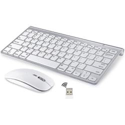Trådløst tastatur og mus til Apple Imac Windows eller Android (2,4g trådløs)