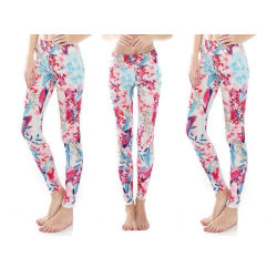 Cherry Blossom Yoga Leggings MultiColor XL