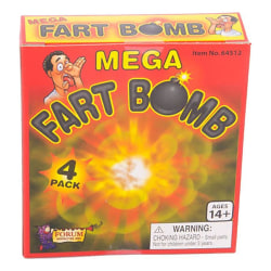 Mega Stinkbomb Transparent one size
