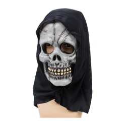 Skelett Mask Maskerad Halloween multifärg one size