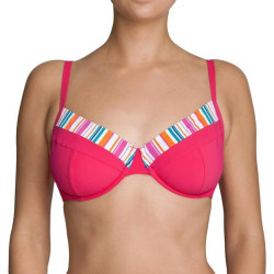 Bikinitopp Randig Sloggi swim pink Pink Storlek 70 C = 36C