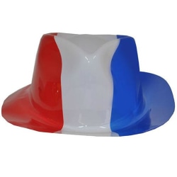 Frankrike Hatt Maskerad multifärg one size