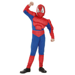 Spiderman Spindelmannen Maskeraddräkt Red 116