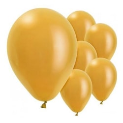 Ballonger Guld ( 10 pack )