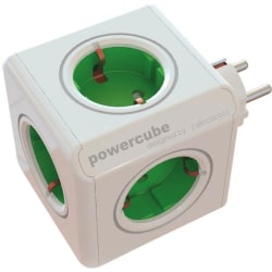 PowerCube Original 5 uttag Grön 44-1100 Allocacoc