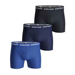 Björn Borg Solid Sammy 3-pack Boxers MultiColor M