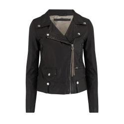MDK Seattle Thin Leather Jacket Black 40
