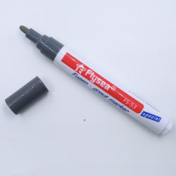 Farge Pen Hvit Tile Refill Fugepenn Tile Gap Repair Baderom Dark Grey