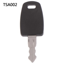 Multifunktionel TSA002 007 nøgletaske til bagage kuffert told Black TSA002