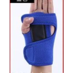 Karpaltunnel Skena Artrit Stukning Stabiliseringsrem Artrit Blue 1 Left Hand