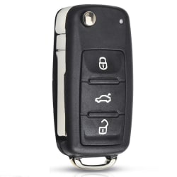 Larmdosa Nyckelskal Volkswagen 3 knappar från 2011-
