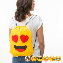 Emoji Design Emoticons String Ryggsäck - Kärlek
