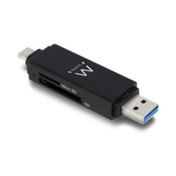 USB 3.1-kortläsare MicroSD (TransFlash), SD, SDHC, SDXC
