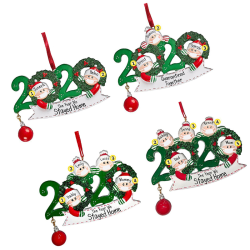 2020 Xmas Christmas Tree Hanging Ornaments Family Ornament Decor