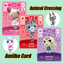 Lolly Animal Crossing Amiibo New Horizons Game Card för NS Swit 264