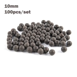 100 st 10 mm Slingshot Beads Bearing Mud Balls Säkerhet Giftfritt one size