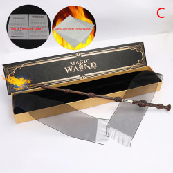 Cosplay Electronic Fire Flasher Magic Wands Tricks Flame Lighte C