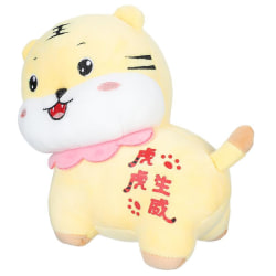 Gul Action & Toy Figurer 1stk Lovely Tiger Year Maskot Doll Ca