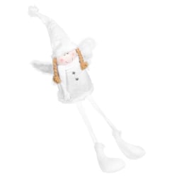 108x36cm Hvit Action & Toy Figurer 1stk Christmas Long Leg Doll