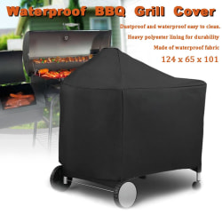 BBQ Grill Cover til Weber 7152 Vandtæt støvtæt opbevaringstaske Grill Cover 124x65x101cm Default Title